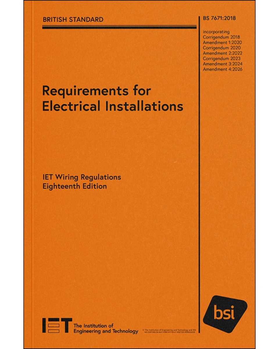 BS7671 Electrical Regulations 2026