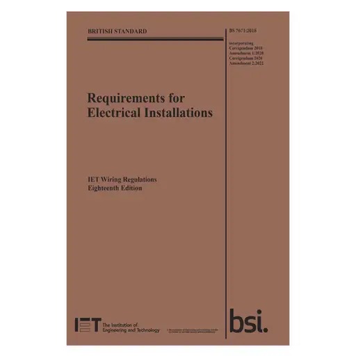 BS7671 Regulations Book